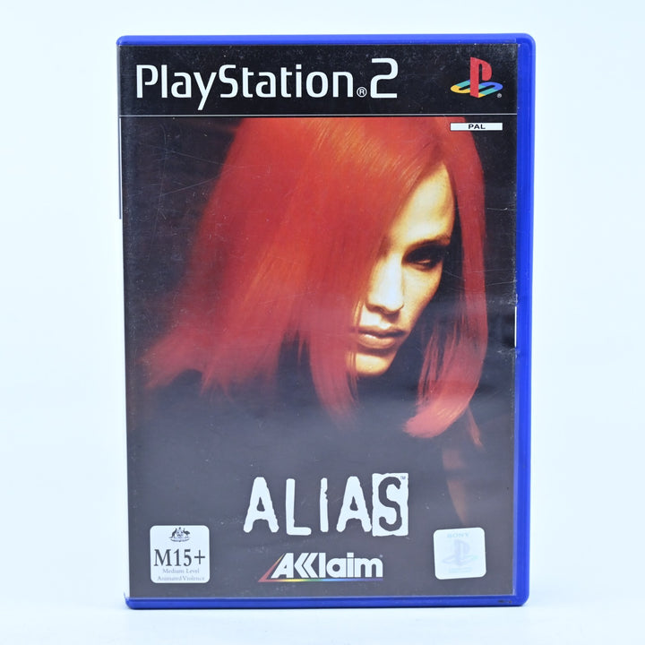 Alias - Sony Playstation 2 / PS2 Game + Manual - PAL - MINT DISC!