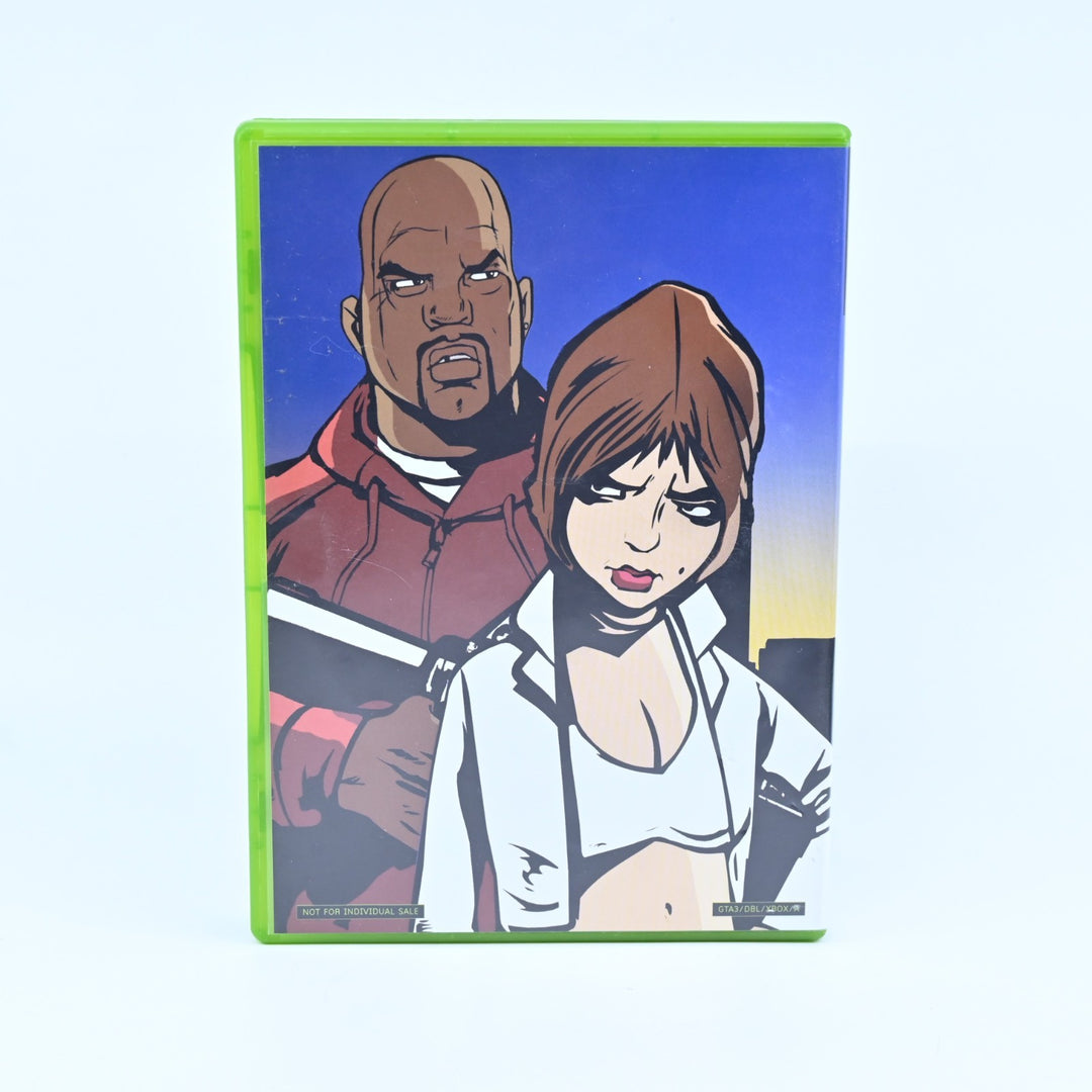 Grand Theft Auto III - Original Xbox Game + Manual - No Map - PAL - MINT DISC!