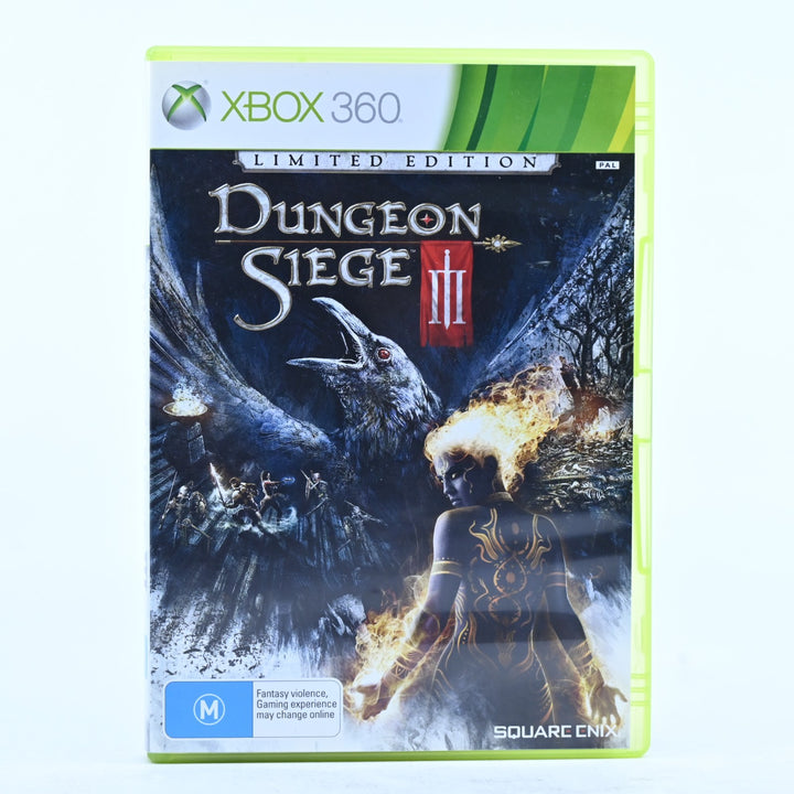 Dungeon Siege III Limited Edition - Xbox 360 Game + Manual - PAL - MINT DISC!