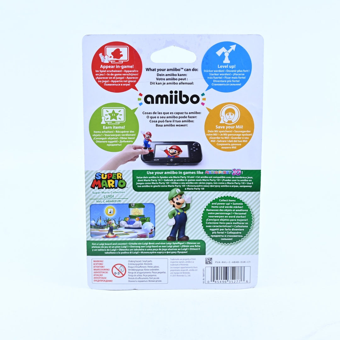 SEALED! - Luigi Amiibo - Super Mario - Nintendo - Toy