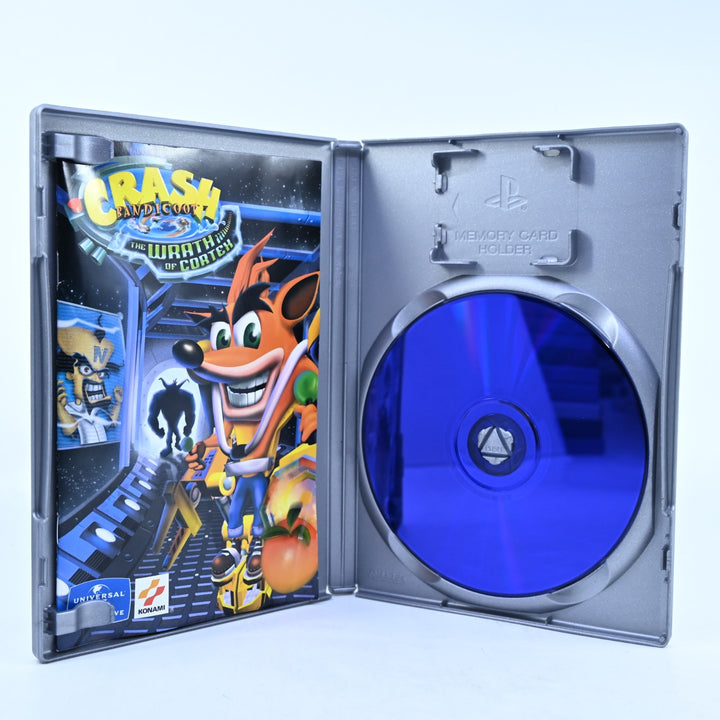 Crash Bandicoot: The Wrath of Cortex - PS2 Game + Manual - PAL