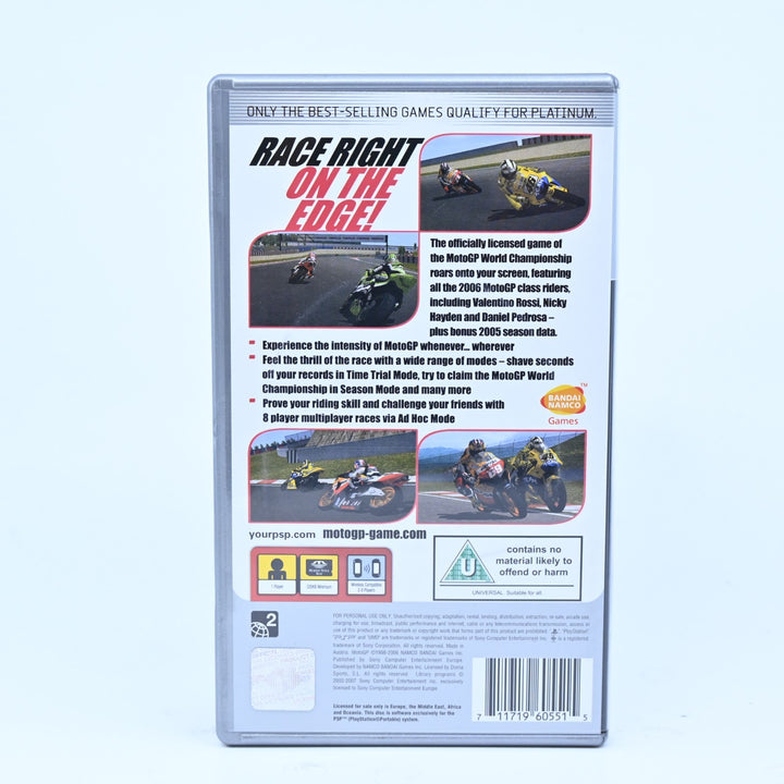 Moto GP - Sony PSP Game + Manual - FREE POST!