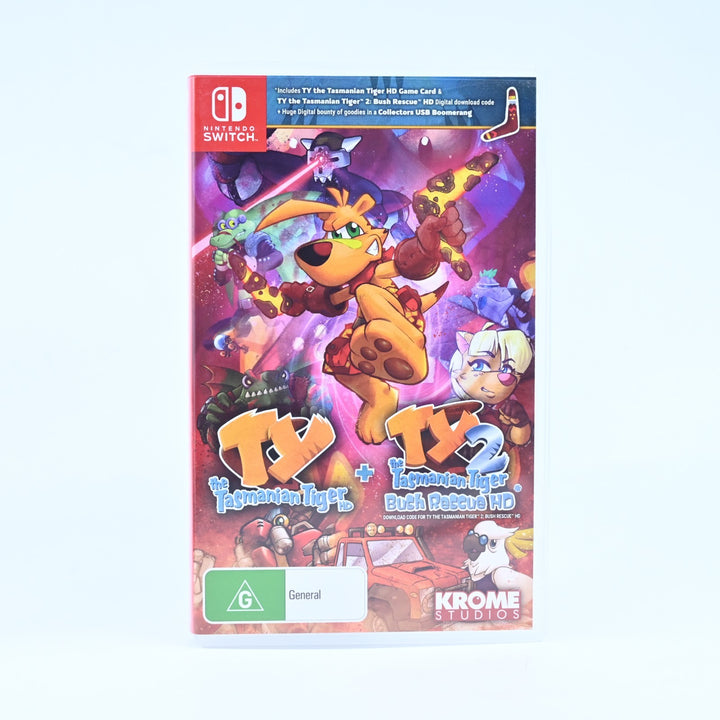 TY the Tasmanian Tiger + Ty the Tasmanian Tiger 2 Bush Rescue - Switch Game