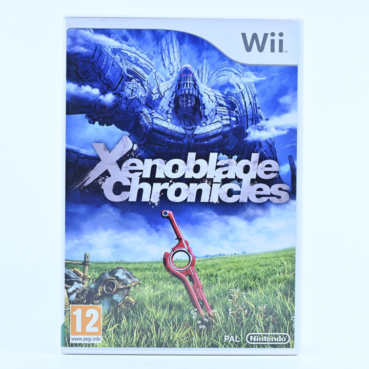 Xenoblade Chronicles - Nintendo Wii Game + Manual - PAL - MINT DISC!