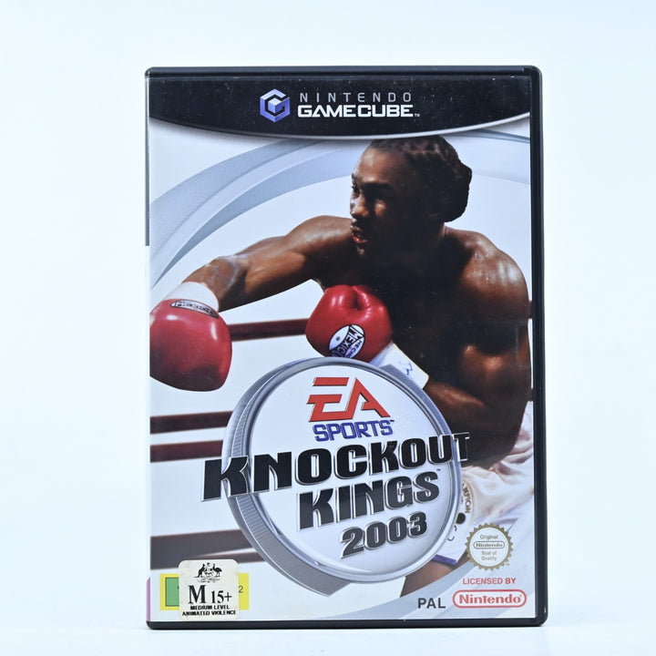 Knockout Kings 2003 - Nintendo Gamecube Game + Manual - PAL - FREE POST!