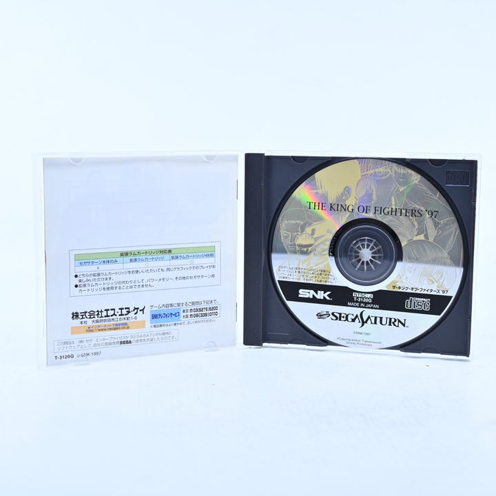 The King of Fighters 97 - Sega Saturn Game + Manual - NTSC J