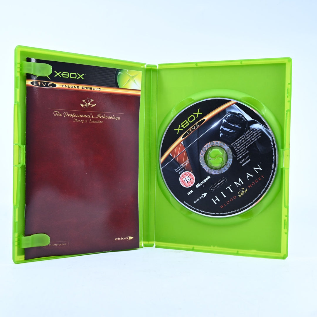 Hitman: Blood Money - Original Xbox Game + Manual - PAL - MINT DISC!