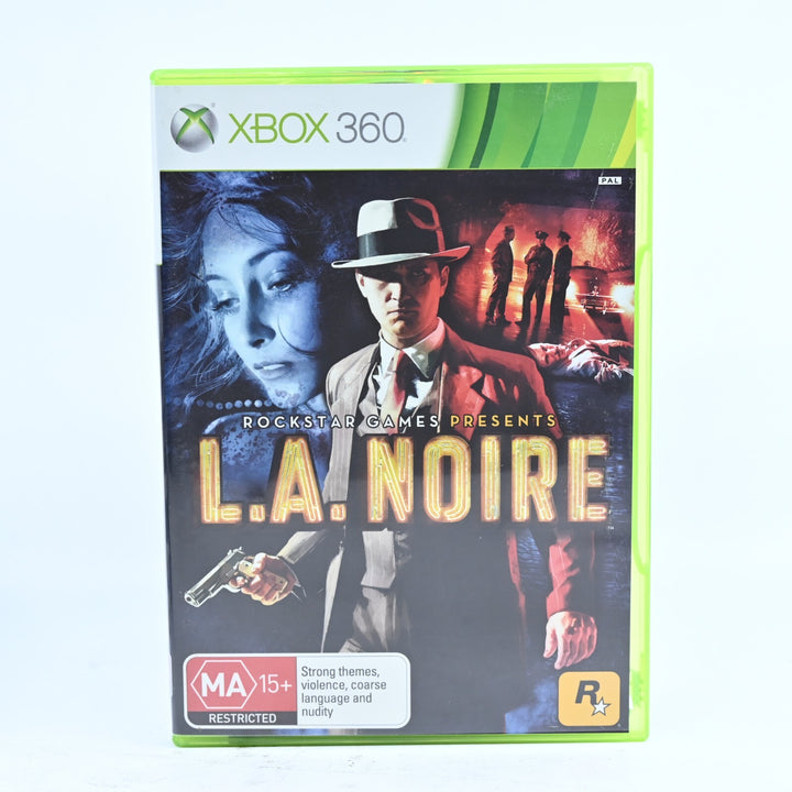 L.A. Noire - Xbox 360 Game + Manual - PAL - MINT DISC!