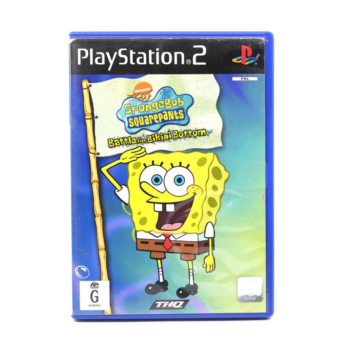 Spongebob SquarePants: Battle for Bikini Bottom - Sony Playstation 2 / PS2 Game