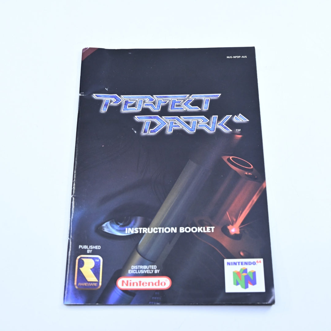 Perfect Dark - N64 / Nintendo 64 Boxed Game - PAL - FREE POST!