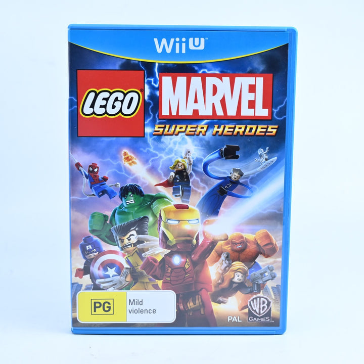 LEGO Marvel Super Heroes - Nintendo Wii U Game - PAL - FREE POST!