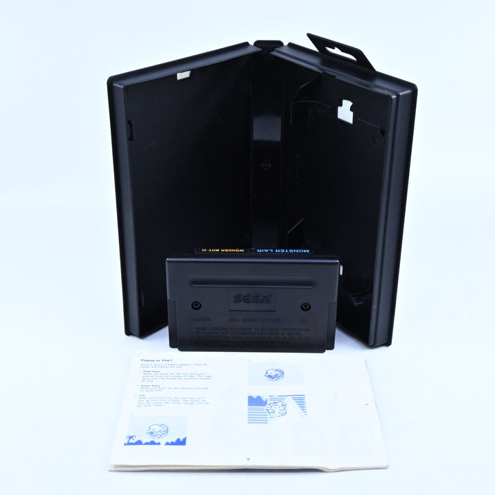 Wonder Boy III: Monster Lair - Sega Mega Drive Game + Manual - PAL - FREE POST!