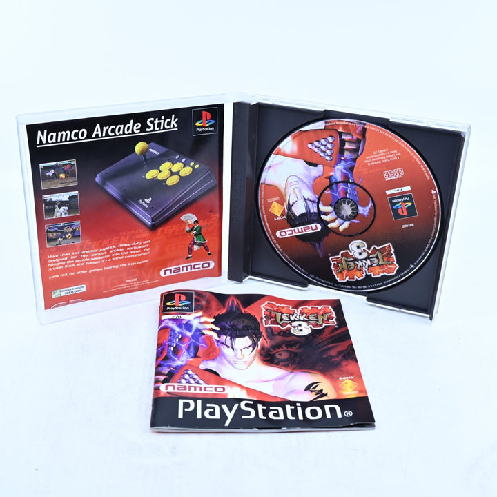 Tekken 3 - Sony Playstation 1 / PS1 Game + Manual - PAL - MINT DISC!