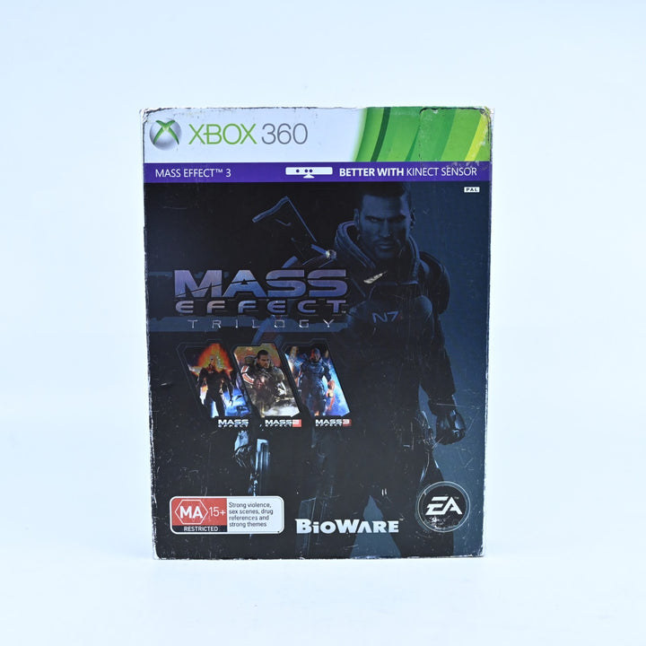 Mass Effect Trilogy - Xbox 360 Game - No Manual - PAL - MINT DISC!
