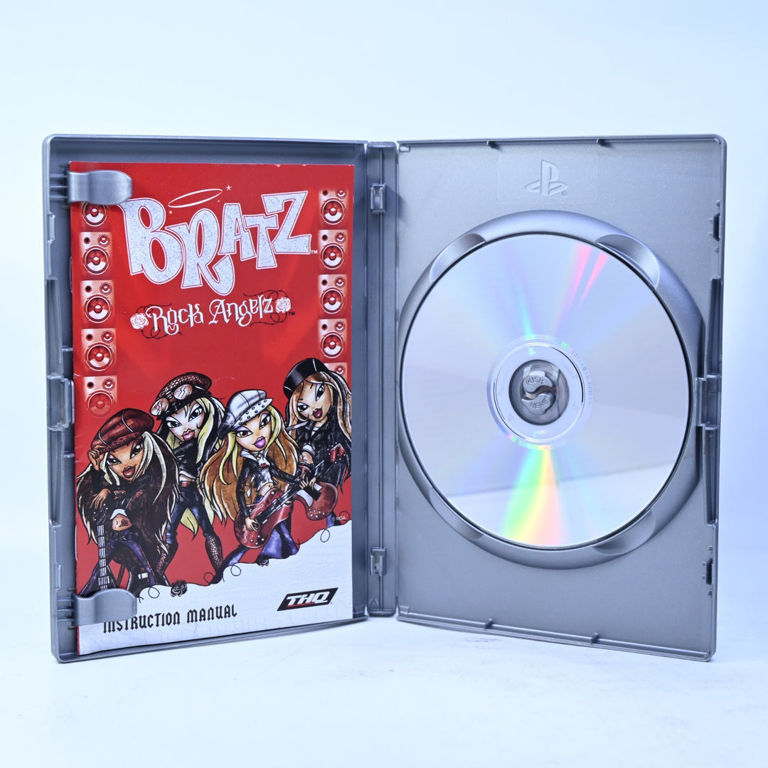 Bratz Rock Angels - Sony Playstation 2 / PS2 Game + Manual - PAL - MINT DISC!