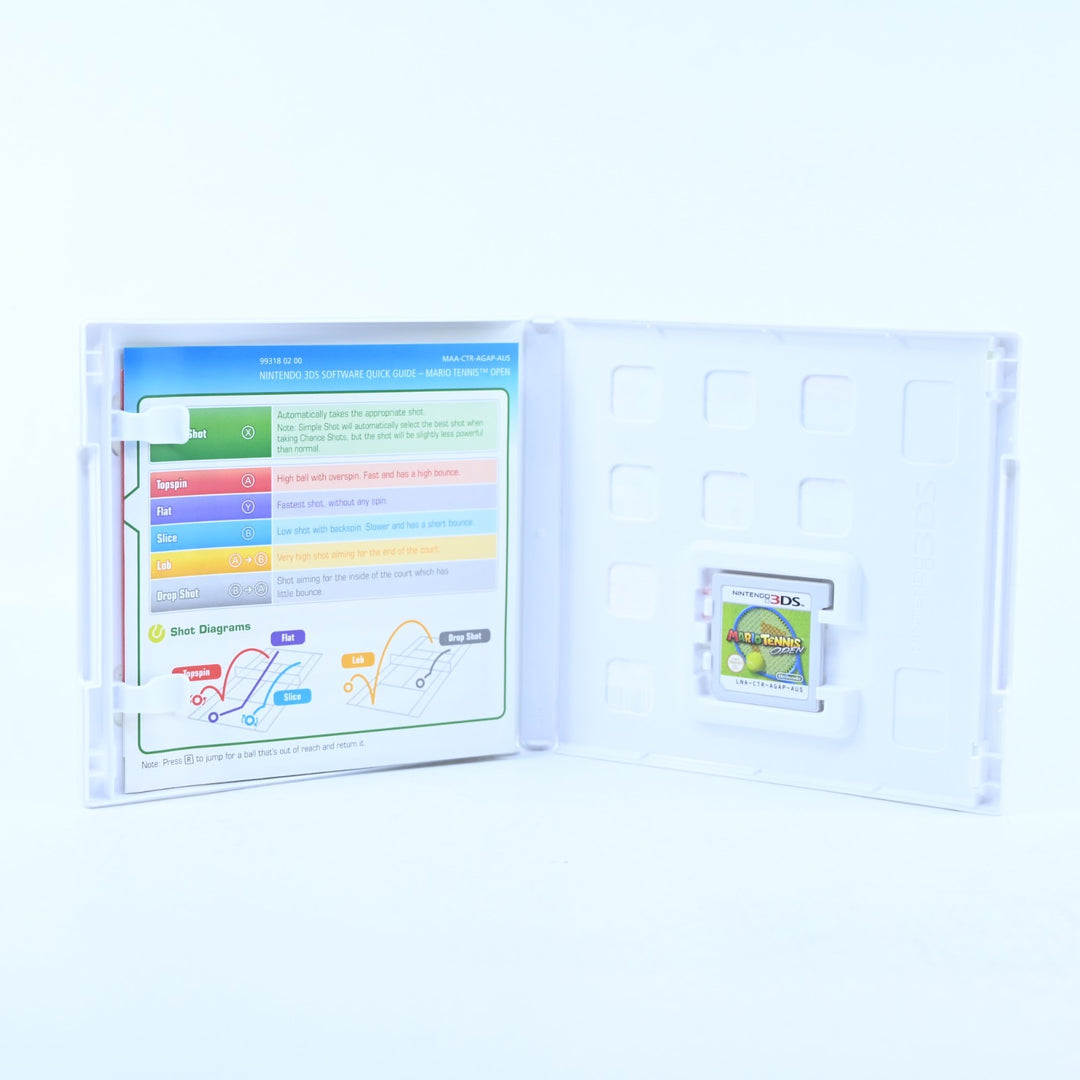 Mario Tennis Open - Nintendo 3DS Game - PAL + Manual - FREE POST!