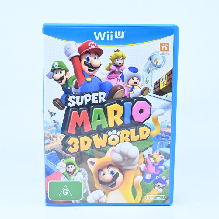 Super Mario 3D World - Nintendo Wii U Game - PAL - FREE POST!
