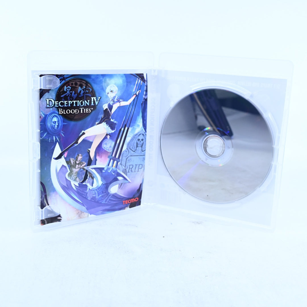 Deception IV: Blood Ties - Sony Playstation 3 / PS3 Game + Manual - MINT DISC!