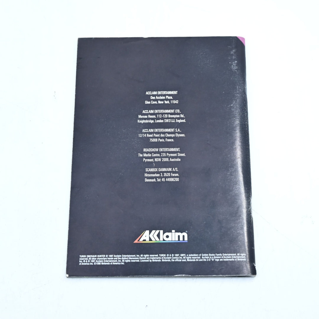 Turok - N64 / Nintendo 64 Boxed Game - PAL - FREE POST!