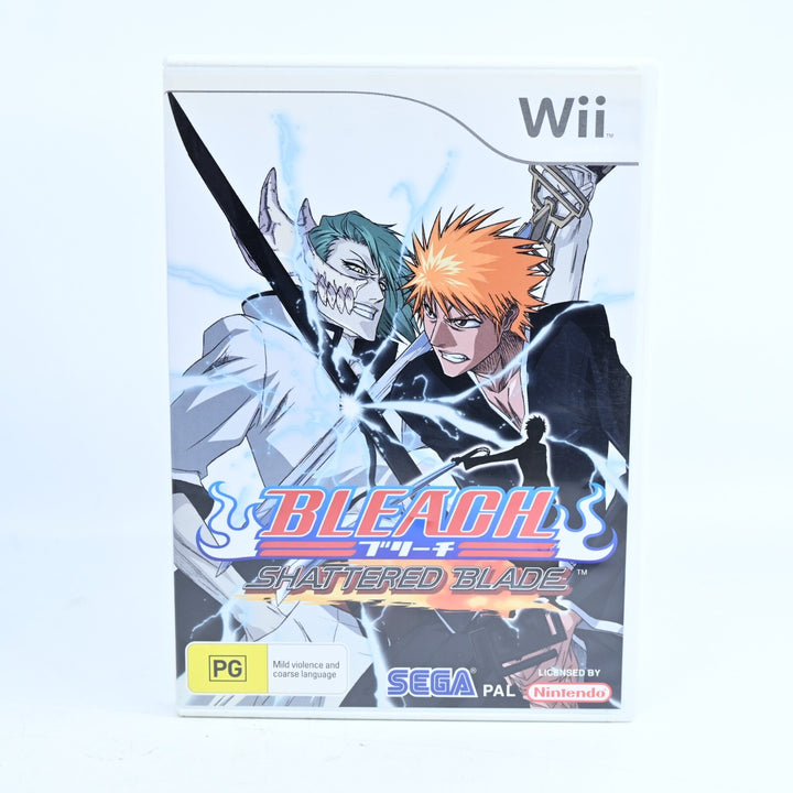 Bleach: Shattered Blade - Nintendo Wii Game + Manual - PAL - MINT DISC!