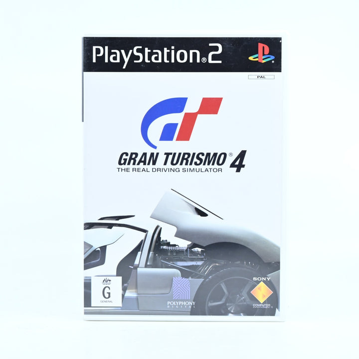 Gran Turismo 4 - Sony Playstation 2 / PS2 Game + Manual - PAL