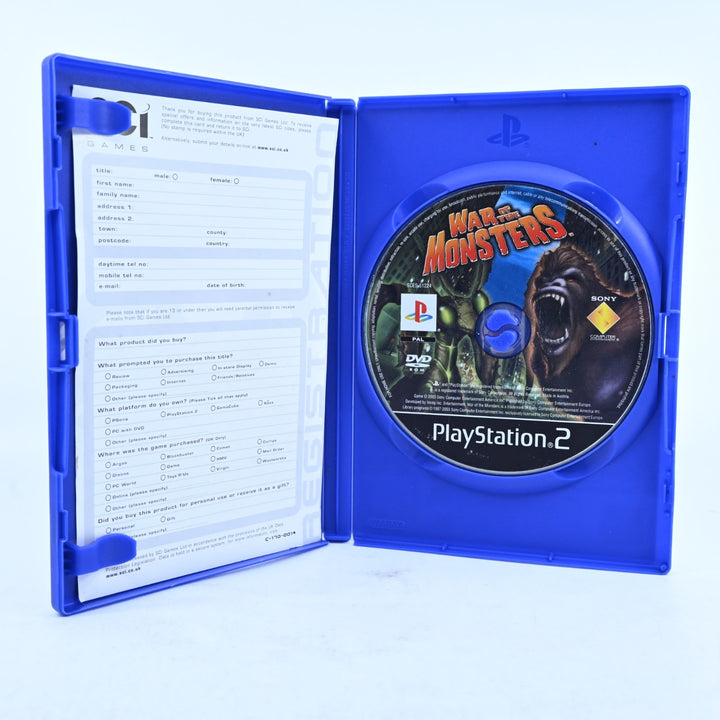 War of the Monsters - Sony Playstation 2 / PS2 Game - No Manual - PAL