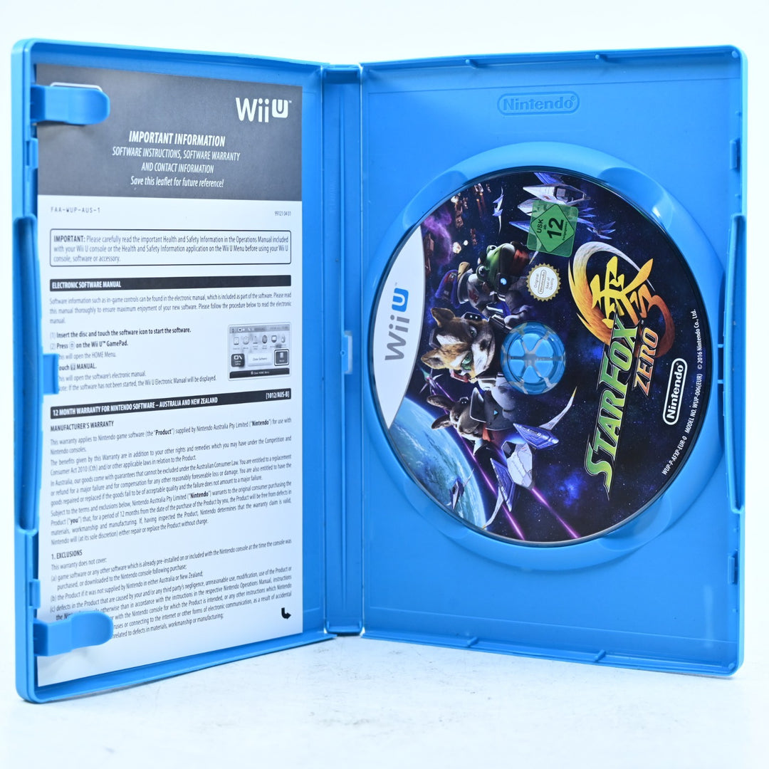 Star Fox Zero - Nintendo Wii U Game - PAL - FREE POST!