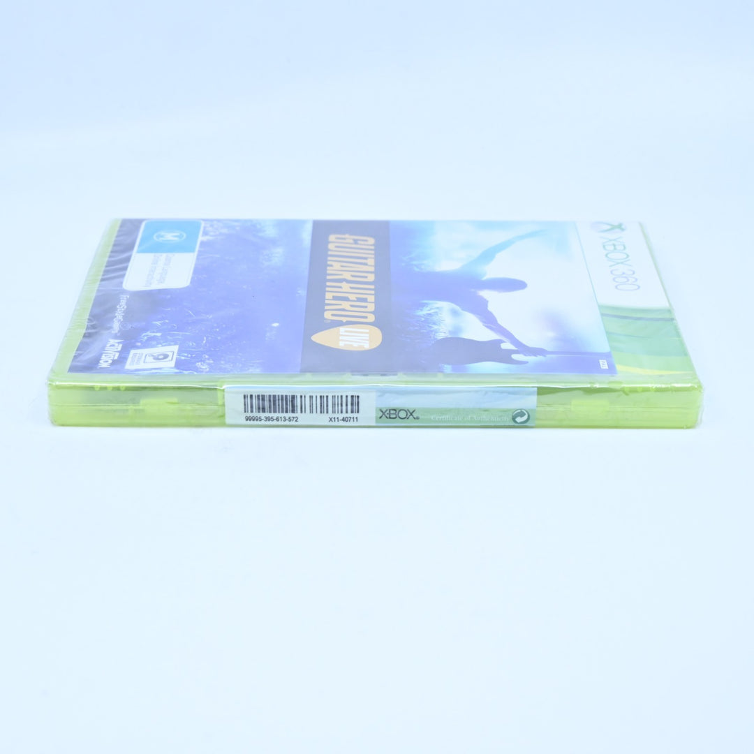 SEALED! Guitar Hero Live - Xbox 360 Game + Manual - PAL - MINT DISC!