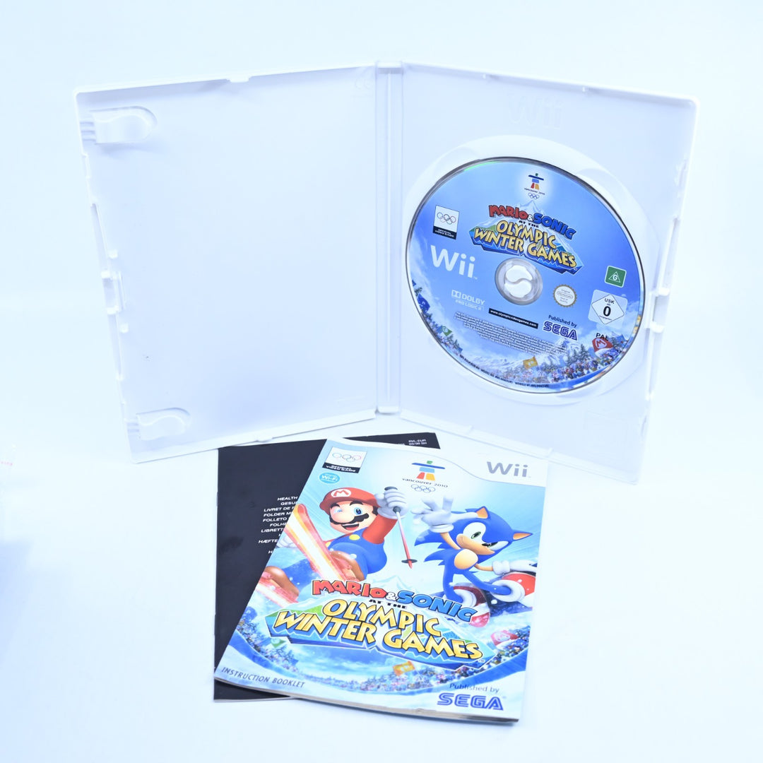 Mario & Sonic at the Olympic Winter Games - Nintendo Wii Game - MINT DISC!
