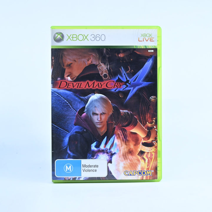 Devil May Cry 4 - Xbox 360 Game + Manual - PAL - MINT DISC!