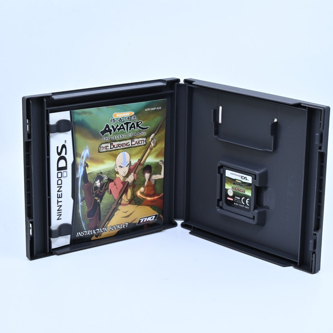 Avatar The Last Airbender: The Burning Earth - Nintendo DS Game - PAL + Manual
