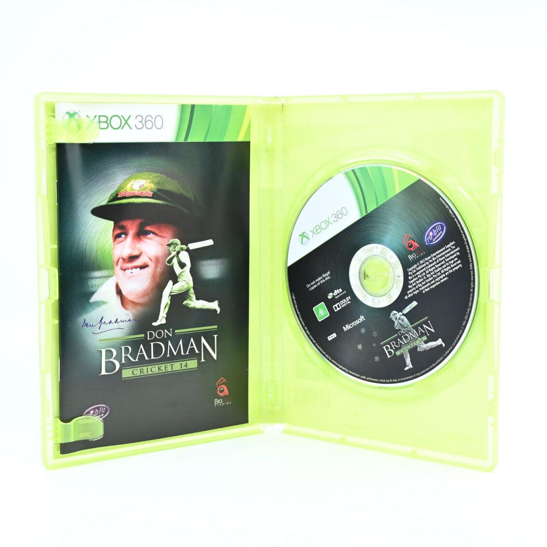 Don Bradman Cricket 14 - Xbox 360 Game + Manual - PAL - FREE POST!