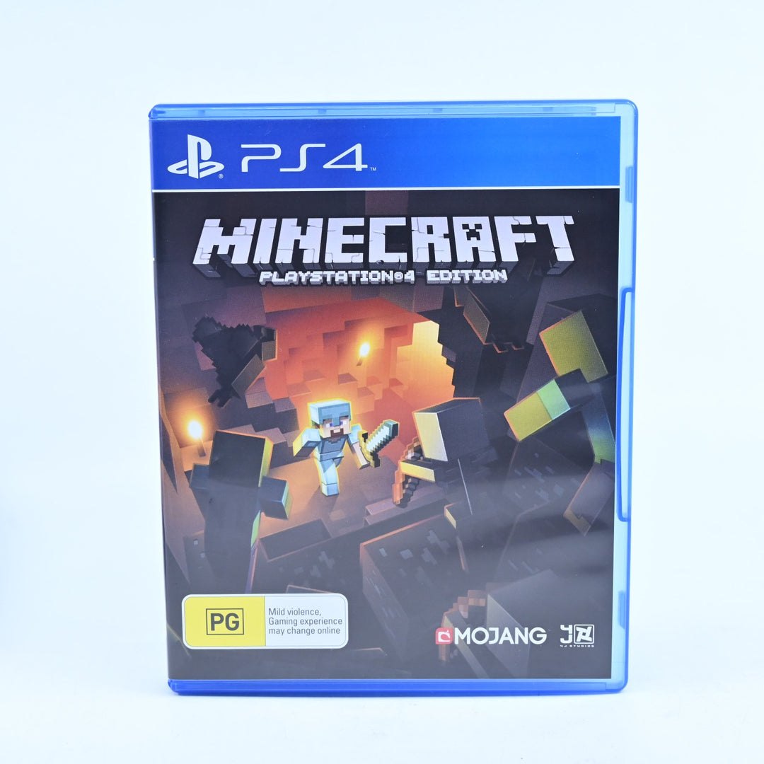 Minecraft - PlayStation 4 Edition - Sony Playstation 4 / PS4 Game - MINT DISC!