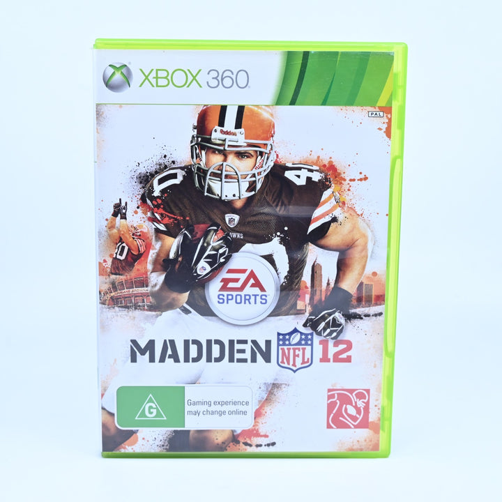 Madden NFL 12 - Xbox 360 Game - PAL - MINT DISC!