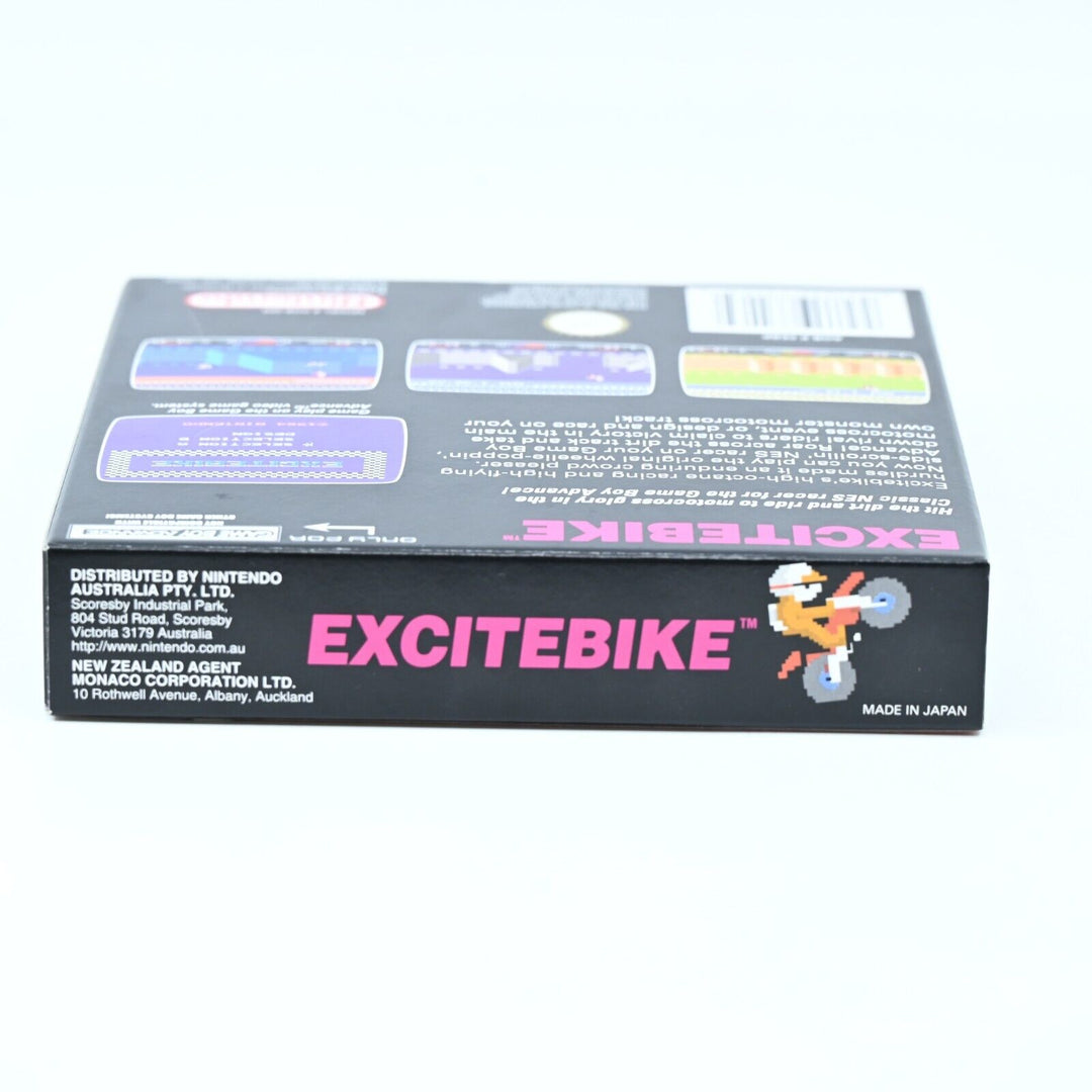 Excitebike - Nintendo Gameboy Advance / GBA Boxed Game - PAL - FREE POST!