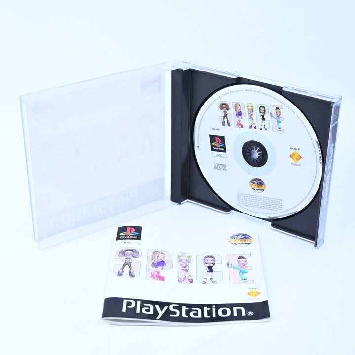 Spice World - Sony Playstation 1 / PS1 Game + Manual - PAL - MINT DISC!