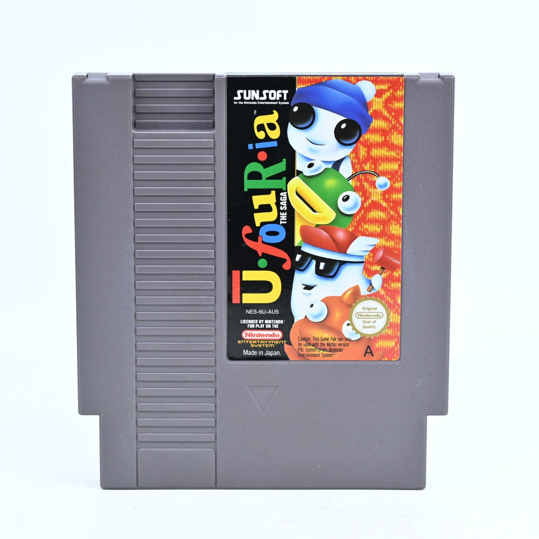 Ufouria / U.four.ia - Nintendo Entertainment System / NES Boxed Game - PAL