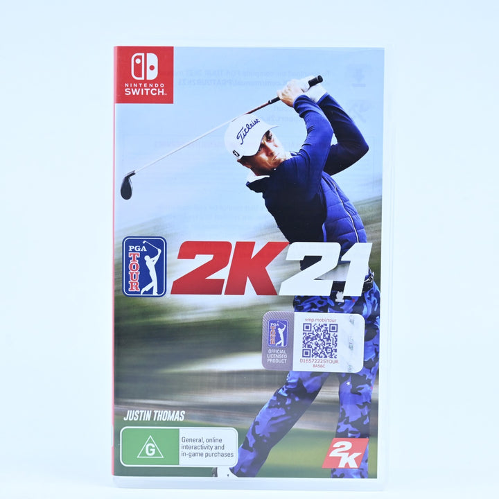 PGA Tour 2k21 - Nintendo Switch Game - FREE POST!