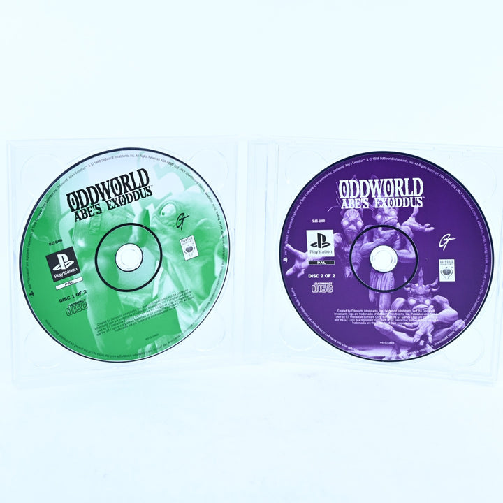 Oddworld: Abe's Exoddus - PS1 Game - Disc Only - PAL - MINT DISC!