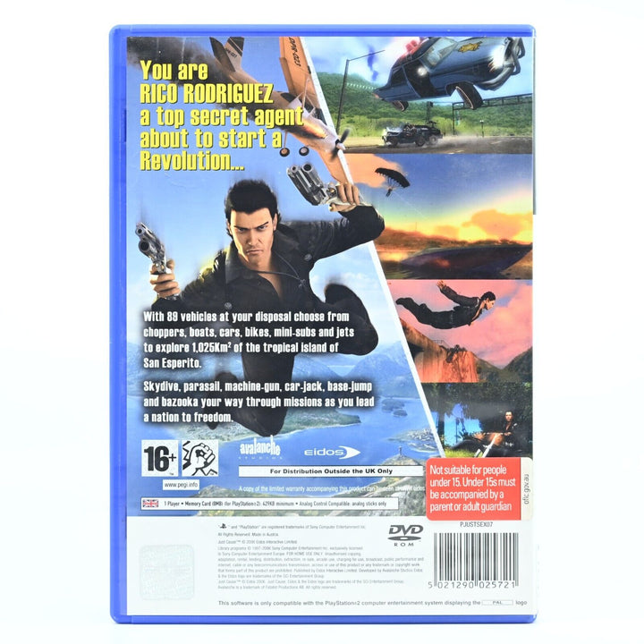 Just Cause - Sony Playstation 2 / PS2 Game - PAL - FREE POST!