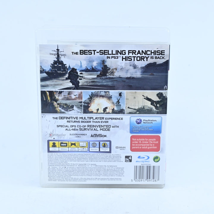 Call of Duty: Modern Warfare 3 - MW3 - Sony Playstation 3 / PS3 Game + Manual