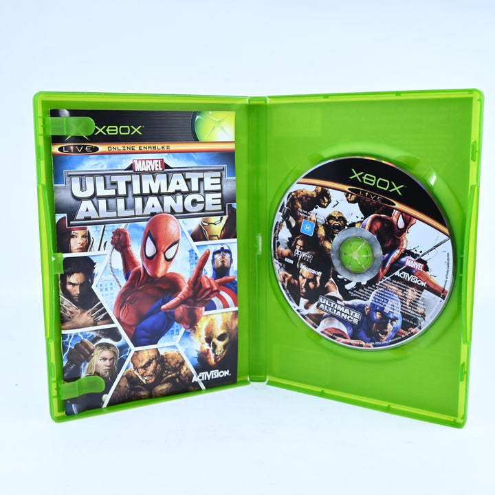Marvel: Ultimate Alliance  - Original Xbox Game + Manual - PAL - MINT DISC!