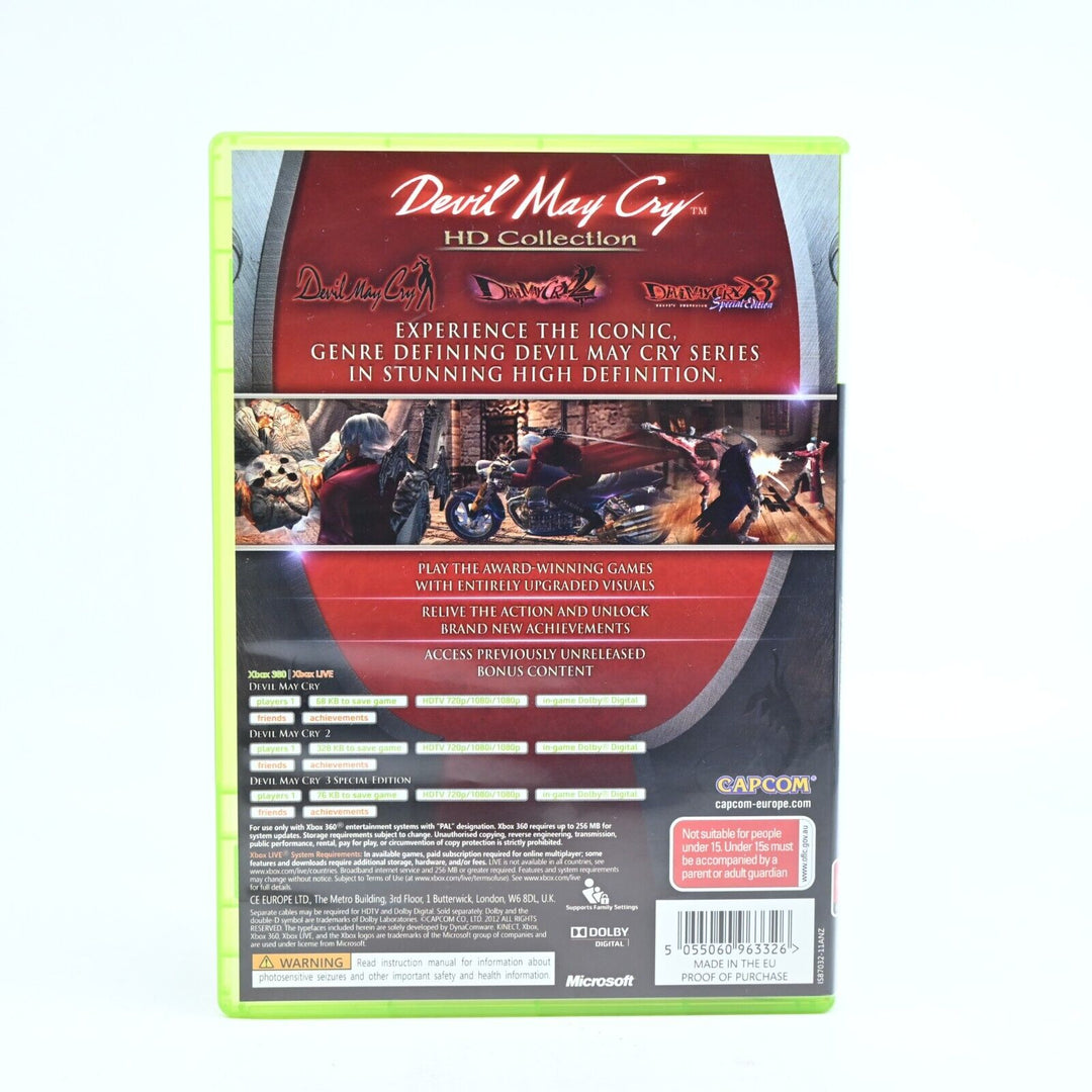 Devil May Cry HD Collection - Xbox 360 Game + Manual - PAL - MINT DISC!