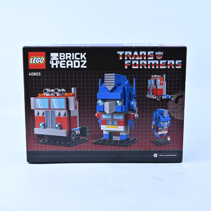 SEALED! LEGO 40803 Brick Heads - Transformers - Optimus Prime &amp; Vehicle - Toy