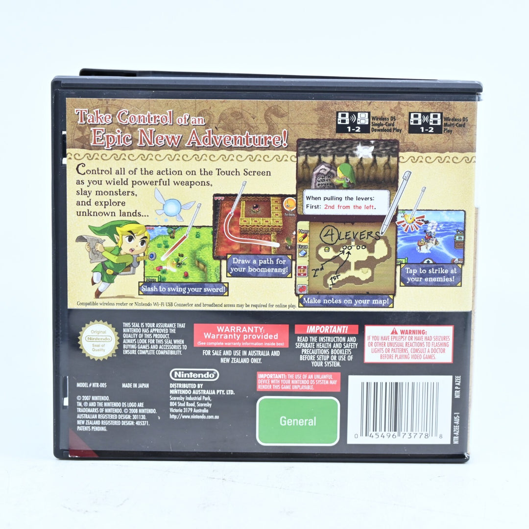 The Legend of Zelda: Phantom Hourglass - Nintendo DS Game - PAL + Manual