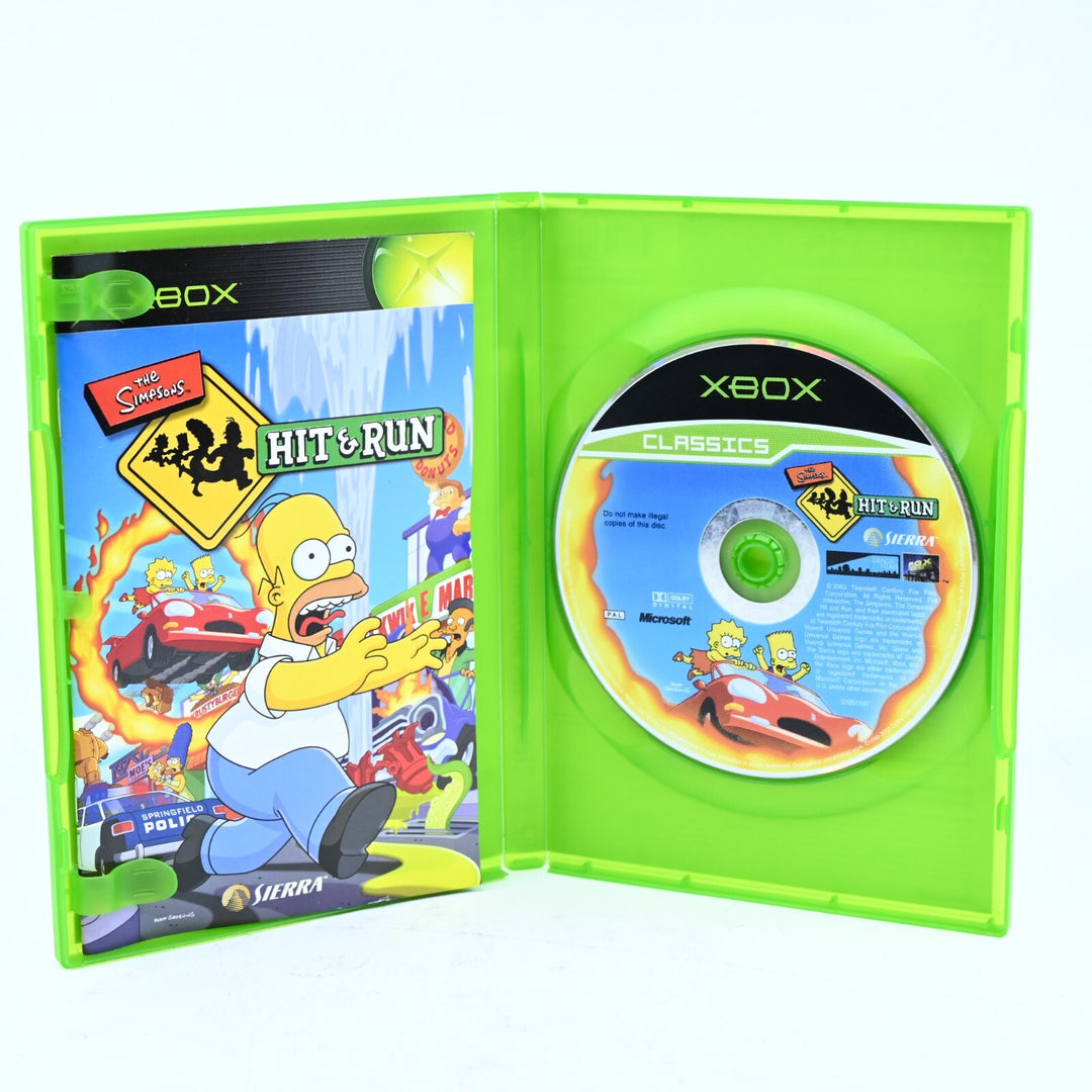 The Simpsons Hit & Run - Xbox Game - PAL - MINT DISC!