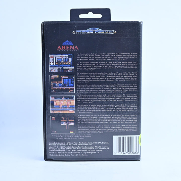 Alien 3 - Sega Mega Drive Game + Manual - PAL - FREE POST!