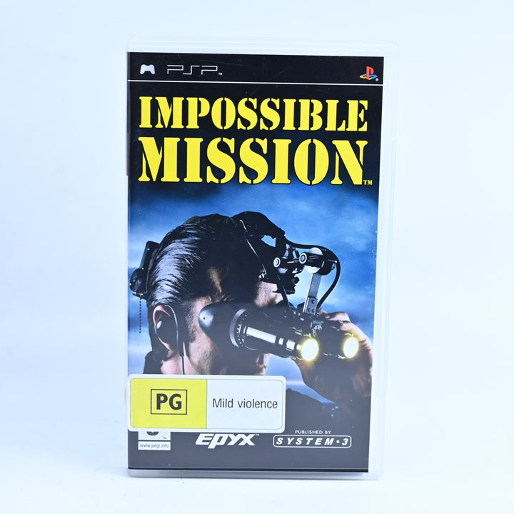 Impossible Mission - Sony PSP Game + Manual - FREE POST!