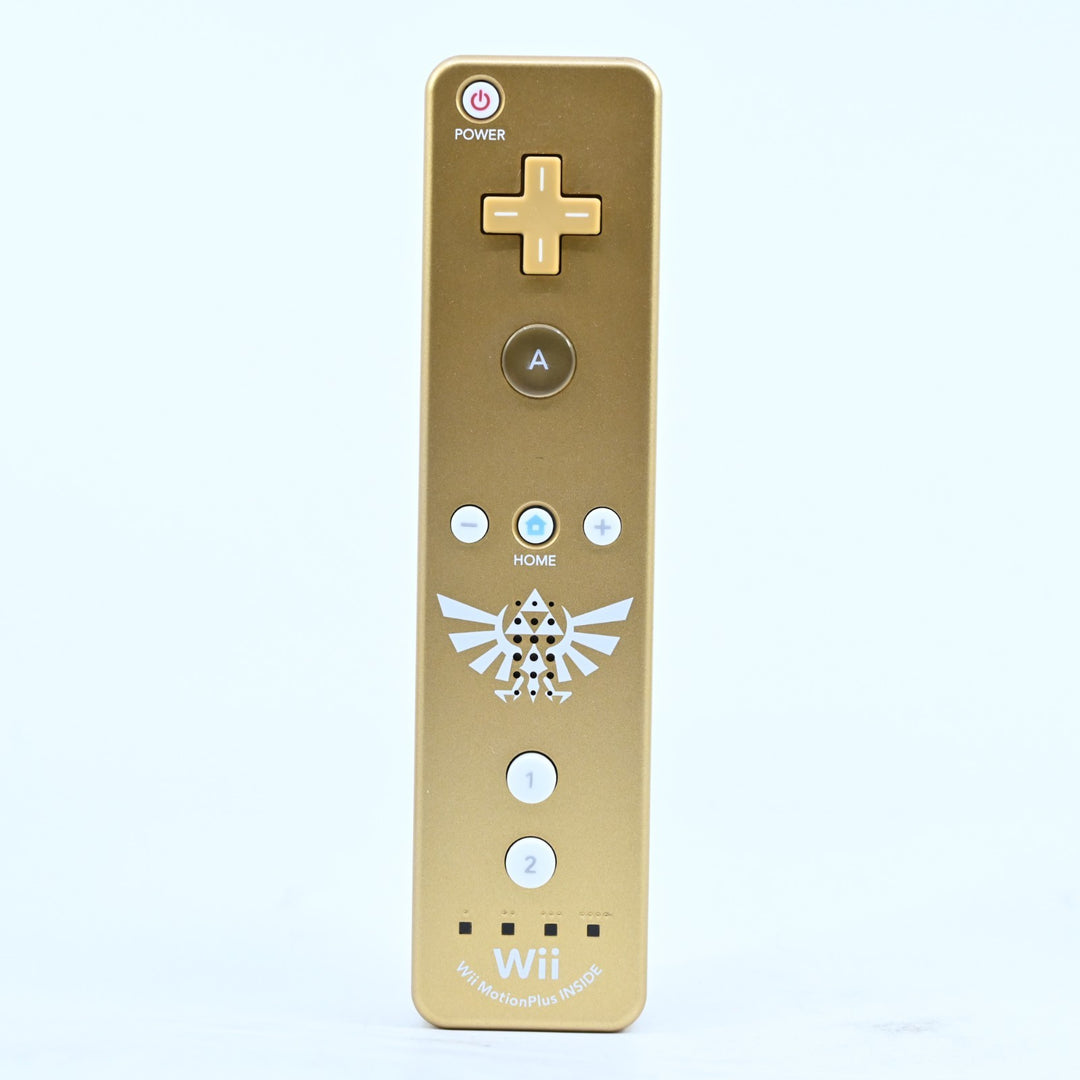 Limited Edition Skyward Sword Gold Wii Remote - Nintendo Wii Accessory - Wiimote