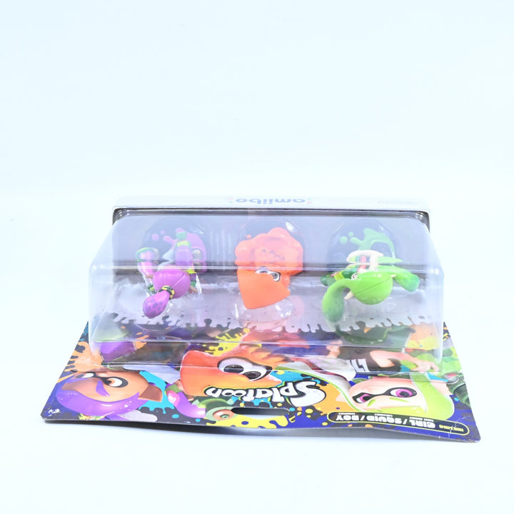 SEALED! - Inkling Girl/Squid/Boy Amiibo Set - Splatoon - Toy - FREE POST!